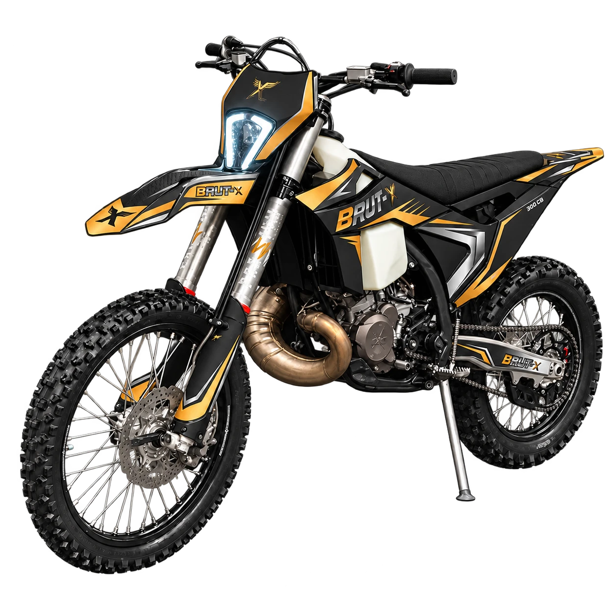 BRUT-X 300CB s črnim sedežem